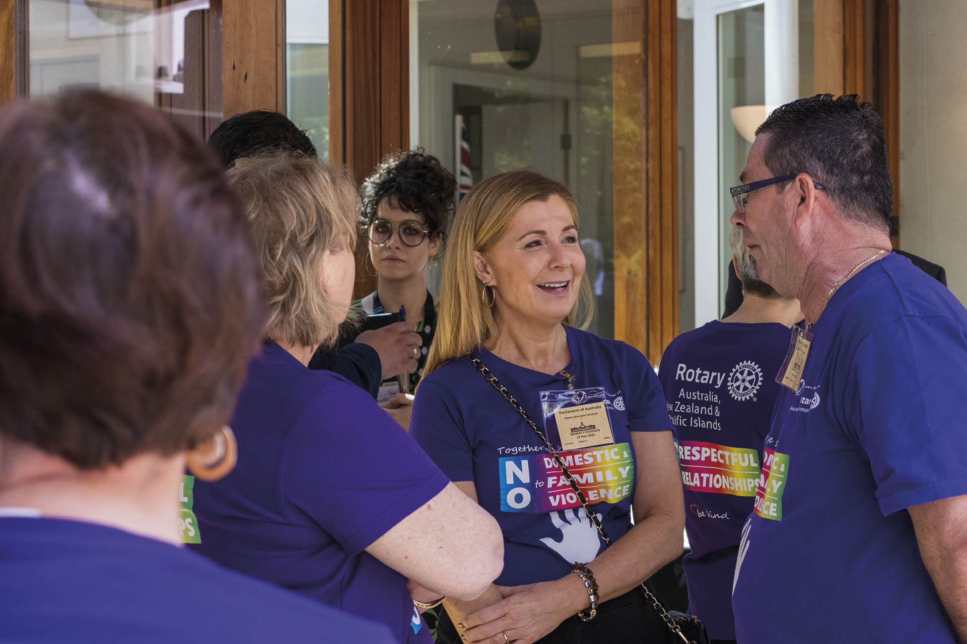 Rotary Say NO to Domestic Violence campaign launched at Parliament ...