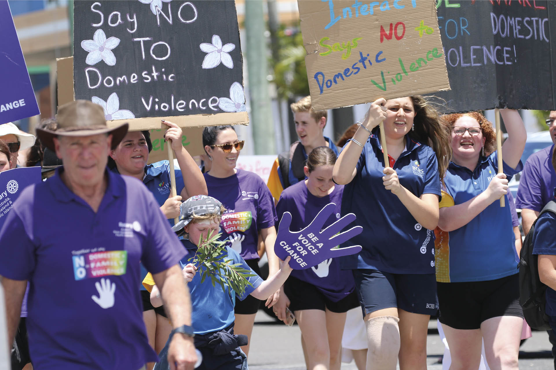 Say NO to Domestic and Family Violence • Rotary Down Under